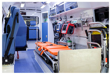 Transports en ambulances